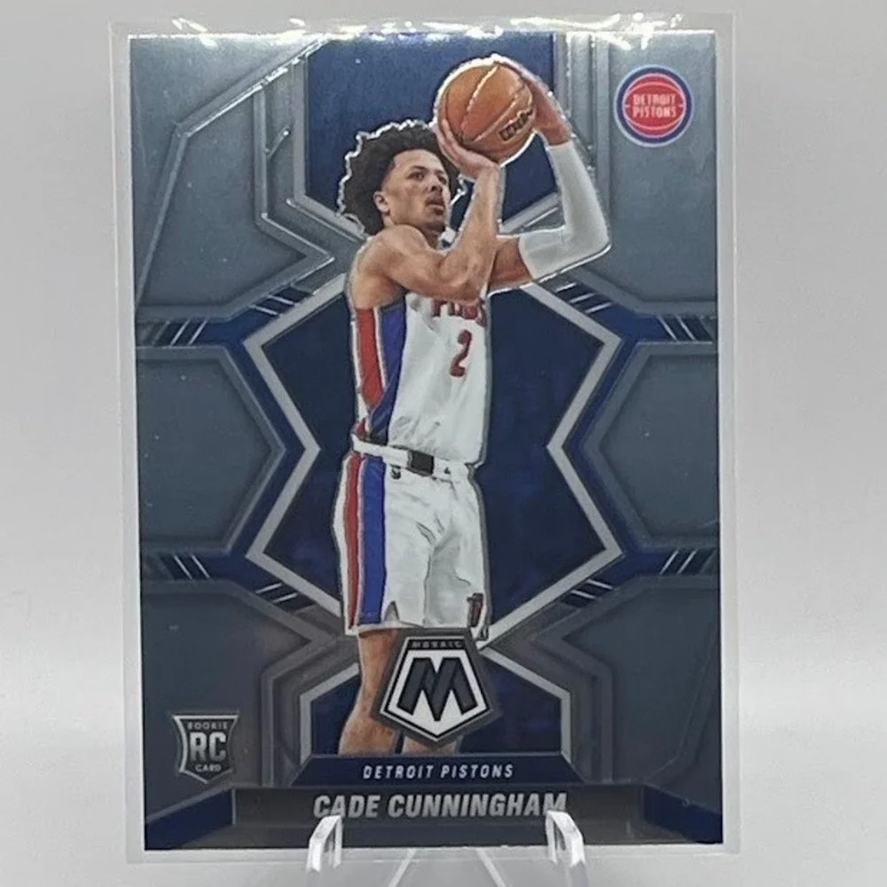 Cade Cunningham 2021-22 Panini Mosaic 203 NBA Detroit Pistons Basketball Card